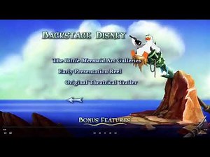 The Little Mermaid Special Edition UK DVD Menu Walkthrough 2006 Disc 2