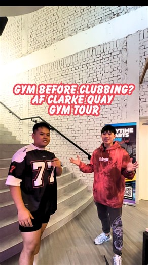 Zaf & Zoey's Gym Reviews 💪 | Tour the latest Anytime Fitness outlet at Clarke Quay with us! hearsay got people come here after zouk 🤨 #anytimefitness #afsingapore... | Instagram
