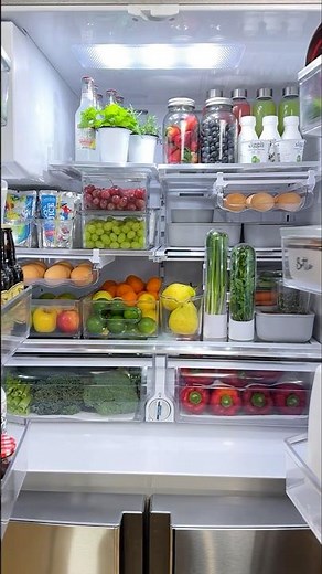 Fridge Organization part 3 #shorts