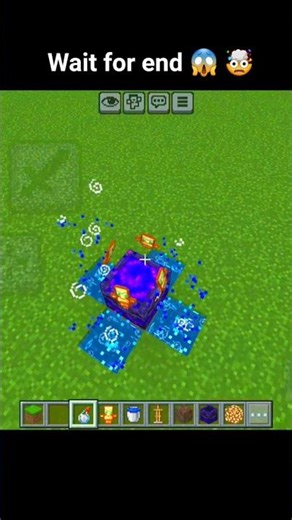 Respawn Anchor Magic 😱 | Invisible Armour Stand Totem Trick | Minecraft Shorts