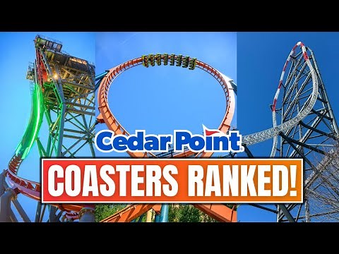 Top 18 Roller Coasters at Cedar Point | Sandusky, Ohio - Where Does Siren's Curse Land?