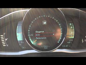 Volvo LCD Instrument Panel - Themes Explained