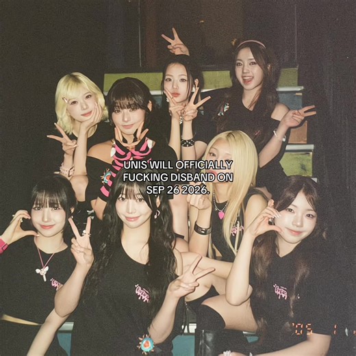disappointed but not surprised. i had no words to say. i’m angry, scared, and sad. as much as i want them to stay together longer, that fucking company doesn’t fucking care anymore. #unis #유니스 #disband #update #FUCKYOUFNFIHOPEYOUBANKCRUPT