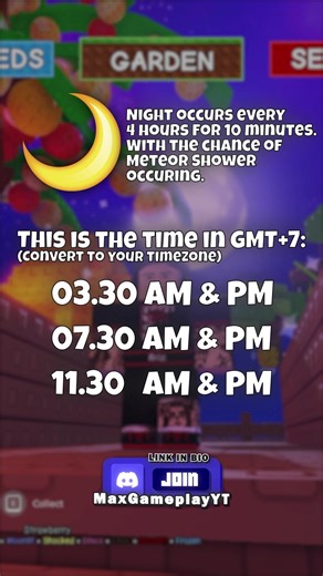 Night time event in #growagarden 🌙🌺 #roblox #robloxgames