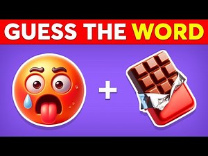 Guess the WORD by Emoji 🤯 Ultimate Emoji Quiz 2025 🔥 Monkey Quiz