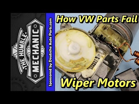 How VW Parts Fail ~ Windshield Wiper Motors