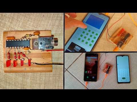 Home Automation || DTMF Decoder || Control Your Home From Anywhere Using Your Cell Phone