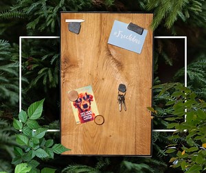 Magnettafel aus Holz - Etsy.de