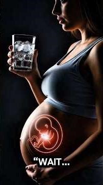 What Happens When Pregnant Women Drink Cold Water? #shorts