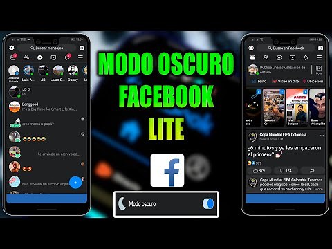 ACTIVAR MODO OSCURO en FACEBOOK LITE