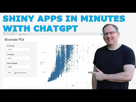 Create an R Shiny App in minutes with ChatGPT