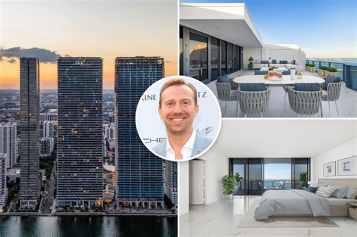 Exclusive | MCI call center mogul Anthony Marlowe wants $8.99M for his lavish Miami triplex penthouse