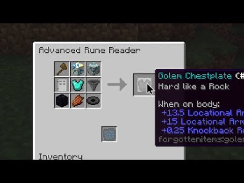 How to make Golem Armour in RLCraft