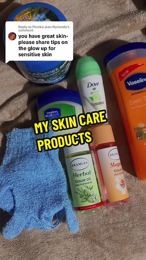 Effective Skincare Routine with Vaseline, Asante Scrub, and Magnolia Tissue Oil