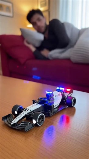 F1 Police Car Alarm Clock 😤🏎️