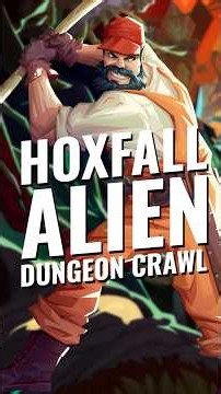NEW Sci-Fi Dungeon Crawler Board Game! Battle Aliens In HOXFALL #shorts