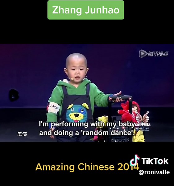 Zhang Junhao: Amazing Chinese 2014 Dancer