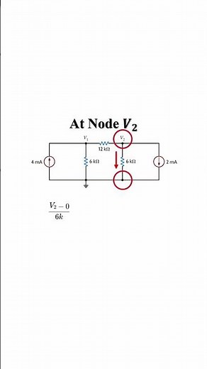 This Trick Solves Nodal Analysis Instantly #electrical #electricalengineering #circuits