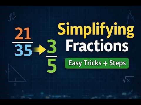 Simplifying Fractions | Easy Tricks & Step-by-Step Method