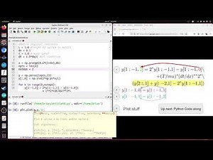 1D Linear Wave Simulation in Python