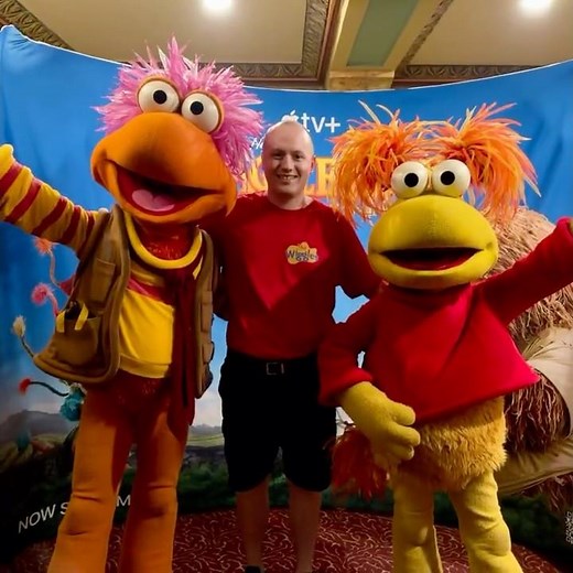 Kyle Meet Gobo & Red (Fraggle Rock: Back To The Rock Live!)