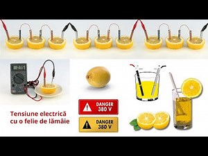 Cum sa incepi cu electronica? Tensiune electrică cu o felie de lămâie. Baterie dintr-o lămâie