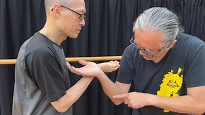 Tan Sau and Ba 霸 A lot of people do Tan Sau by simply placing a hand on the centre line with a forward force. Some even call it a “beggar’s hand”, when in fact it is a “tyrant’s hand”. There is so much more to it. Tan Sau is about Ba 霸. It is about occupying the opponent’s space and taking over his balance. When done correctly, the opponent will not be able to get rid of or run away from your Tan Sau, nor can he generate enough power to resist you. You will be able to strike the opponent any tim