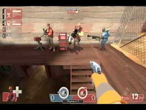 TF2 Flamethrower Mechanics Test