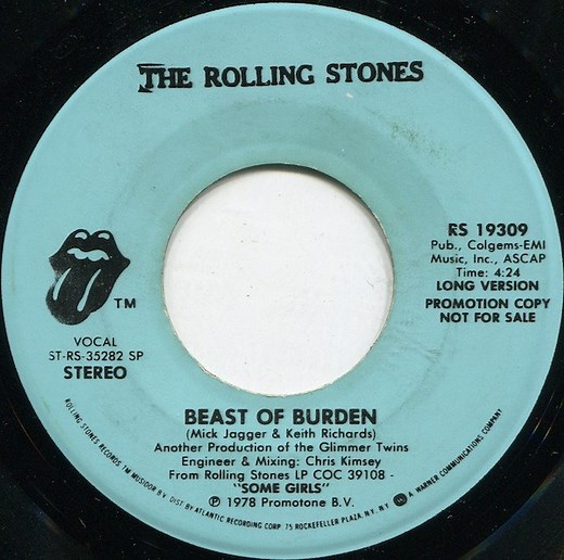 The Rolling Stones - Beast Of Burden