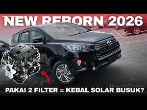 PUNYA 2 FILTER! Innova Reborn 2026 AMAN Pakai Biosolar? Ini Jawaban Teknisnya