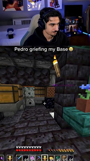 Pedro Griefing My Base in Minecraft – Hilarious Moments