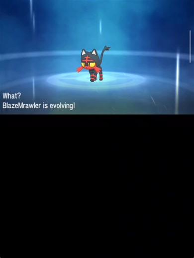 Pokémon Ultra Sun: My Litten evolves into Torracat🤯🔥 #fyp #game #pokemon #pokemontiktok #pokemonultrasun