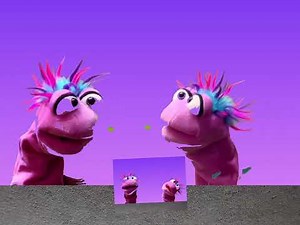 Sesame Street two sock say cheese