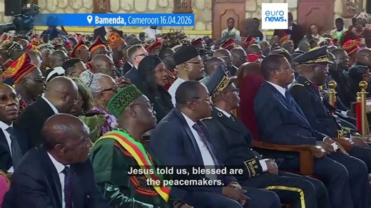 Pope Leo XIV slams 'tyrants' ransacking world on high-security visit to Cameroon