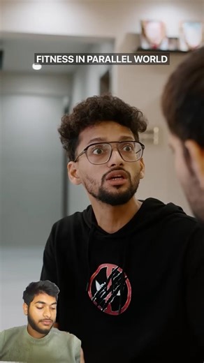 fitness in parallel world 😂 #comedy #short #viral