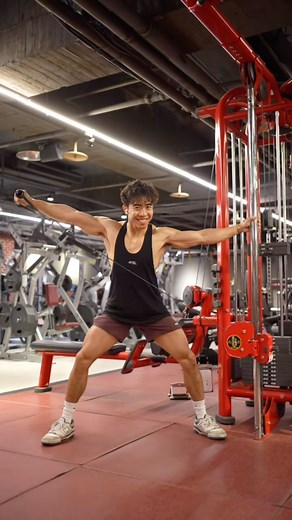 86K views · 7.6K reactions | Instead of leaning on cable lateral raises, you can get the same lengthened resistances profile for the side delts by raising the cable up to hand height. This way you don’t have to deal with the awkwardness of leaning. | Tyler Path | Facebook