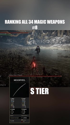Ranking the Best Magic Weapons in Elden Ring - Moonveil Katana