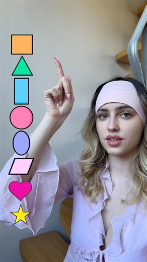 Learn the Names of Basic Geometric Shapes🟧🩷⭐️