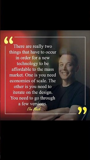 “Innovation becomes affordable only when two things align: economies of scale and iterative design.