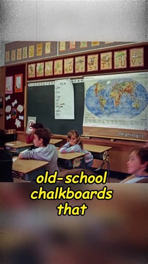 228K views · 9.3K reactions | Those pull-down maps and old-school chalkboards that have long been replaced by high-tech alternatives. #nostalgia #childhoodmemories #school #90s #2000s #usa | Retro Vibes USA | Facebook