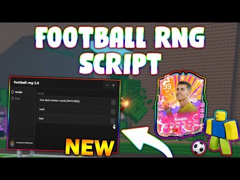*NEW* Football RNG Script (PASTEBIN 2024) (FAST ROLL, LUCKY BOOST)