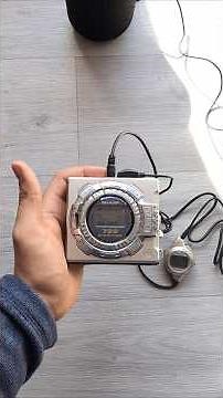 SHARP MD-MS722H MINIDISC RECORDER PLAYER #youtubeshorts #retro #youtube