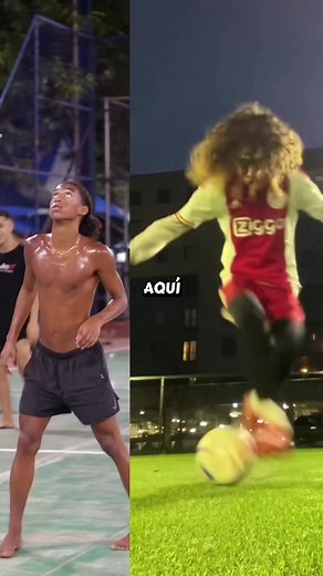 Diferencias entre el nieto de Pelé y el hijo de Ronaldinho