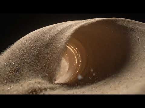 Sand Wave Meditation | Abstract Particle Animation for Deep Relaxation