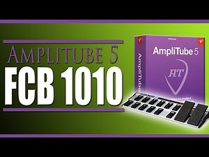 How to Control Amplitube with the Stock FCB 1010 midi foot controller. (Step by step tutorial)