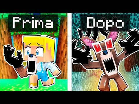 Il Bambino Che Scoprì Di Essere il CERVO di 99 NOTTI Su Minecraft!