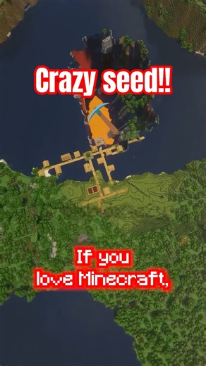 Crazy seed that will blow your mind ⛏️🤯😱 #shorts