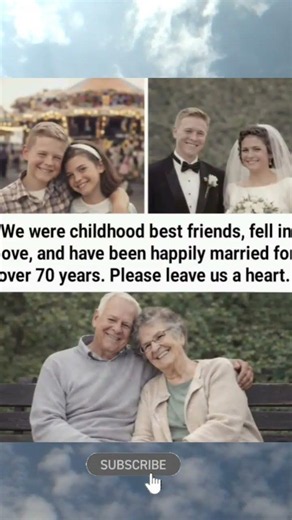 Childhood Best Friends Celebrate Over 70 Years of Marriage #truelove #mariage #lovestory
