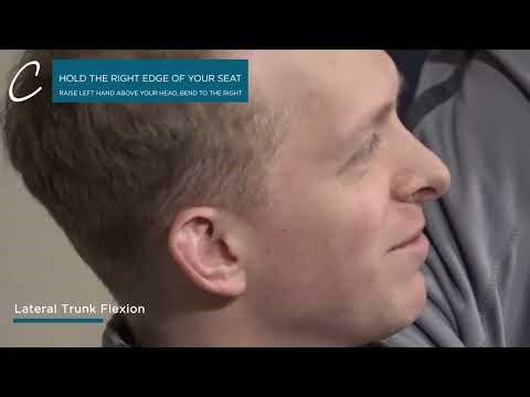 SEATED STRETCHES: Lateral Trunk Flexion