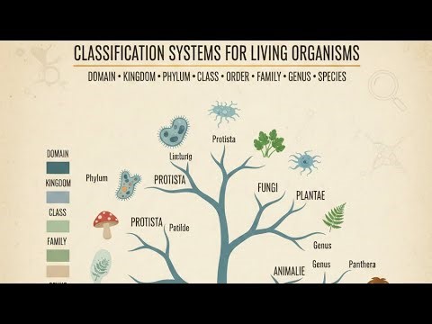 Lecture 1 ( Plant Systematics ) : Classification Systems For Living Organisms
